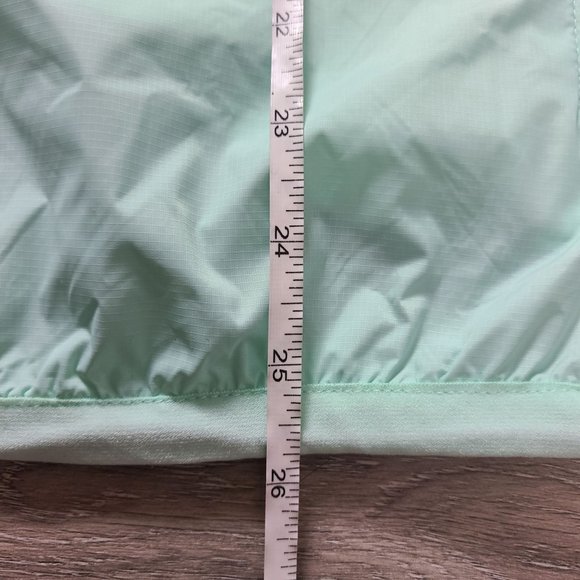 NWT Peekaboo Beans Women's Full Zip Hooded Windbreaker Jacket Size M - Picture 9 of 10